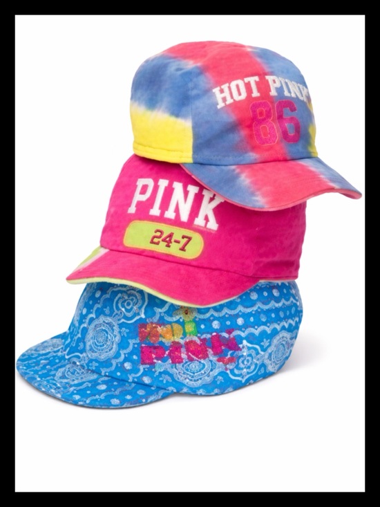 ?ⓅⒾⓃⓀ ⓋⓈ VINTAGE/RARE/HTF Bright Pink Sporty Reversible Cap NWT? main image 3